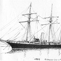 1884 - Cannoniera 'Provana'